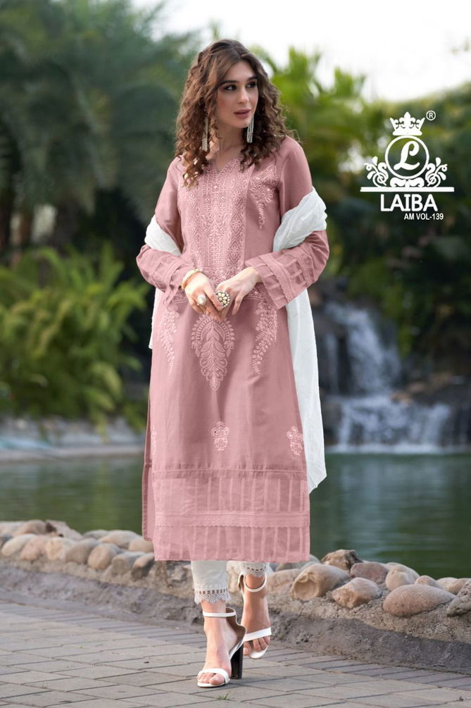 Laiba The Designer Studio Am 139 Fancy Designer Festive Wear Ready Made SUit Collection